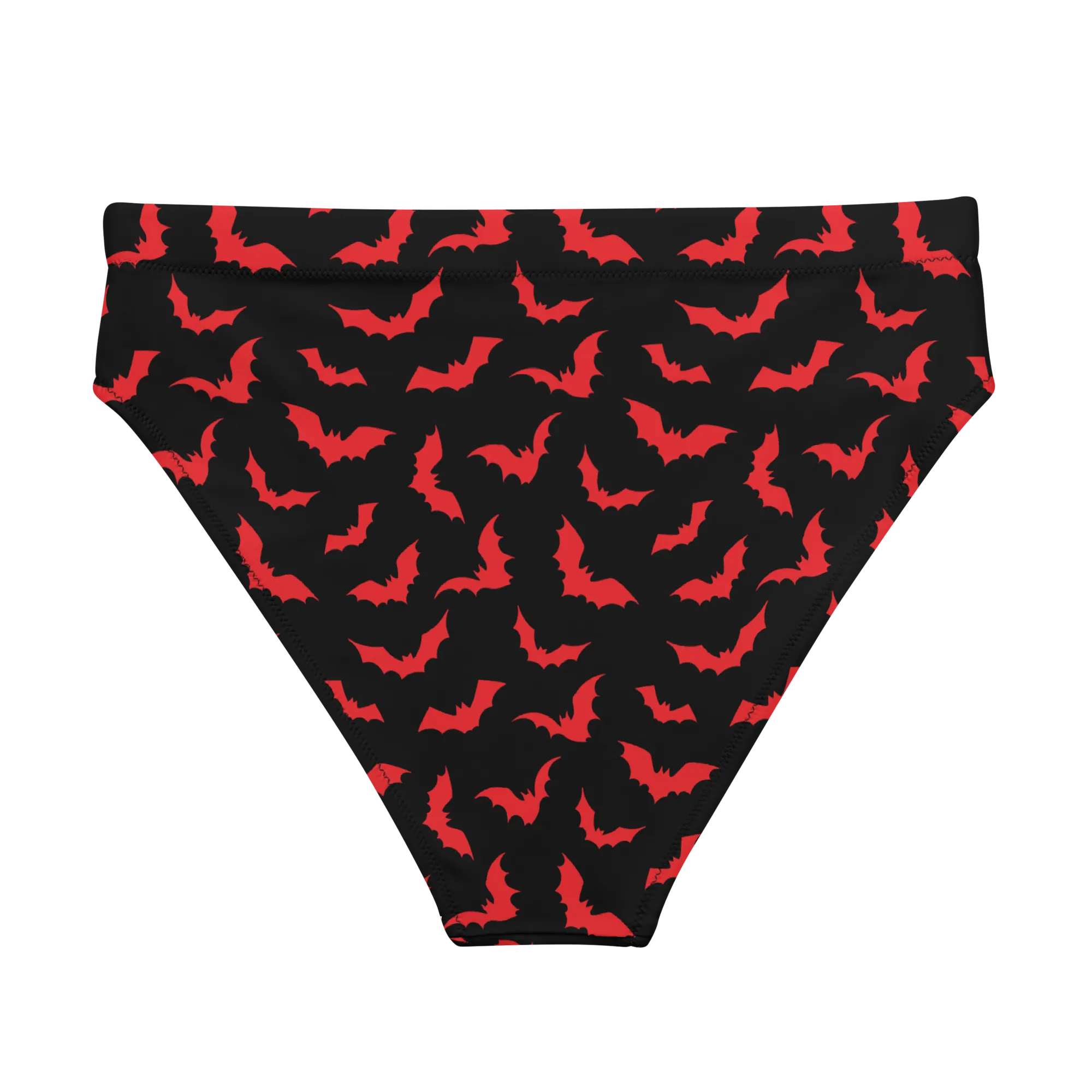 Bloody Bats Sport High-Waisted Bikini Bottom