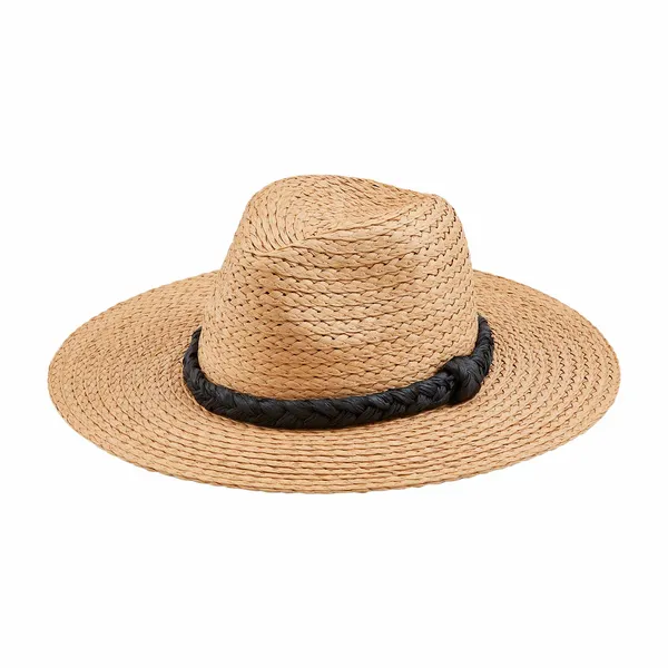 Braided Straw Fedora Sunhats