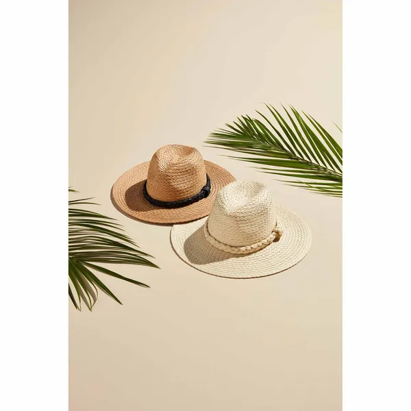 Braided Straw Fedora Sunhats