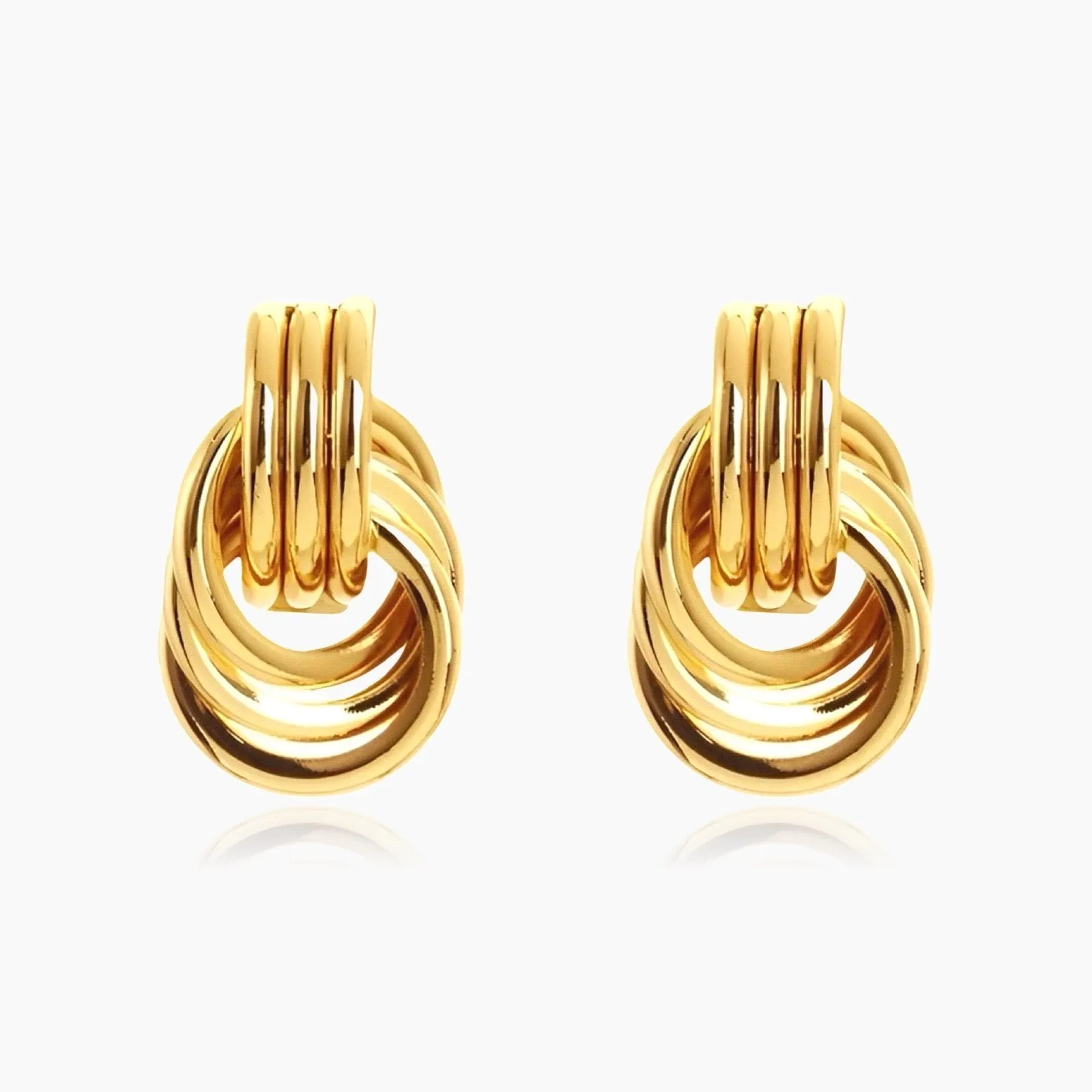 Clean Knot Earrings
