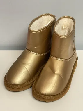 Gap Child Shoe Size 3 Gold Boots