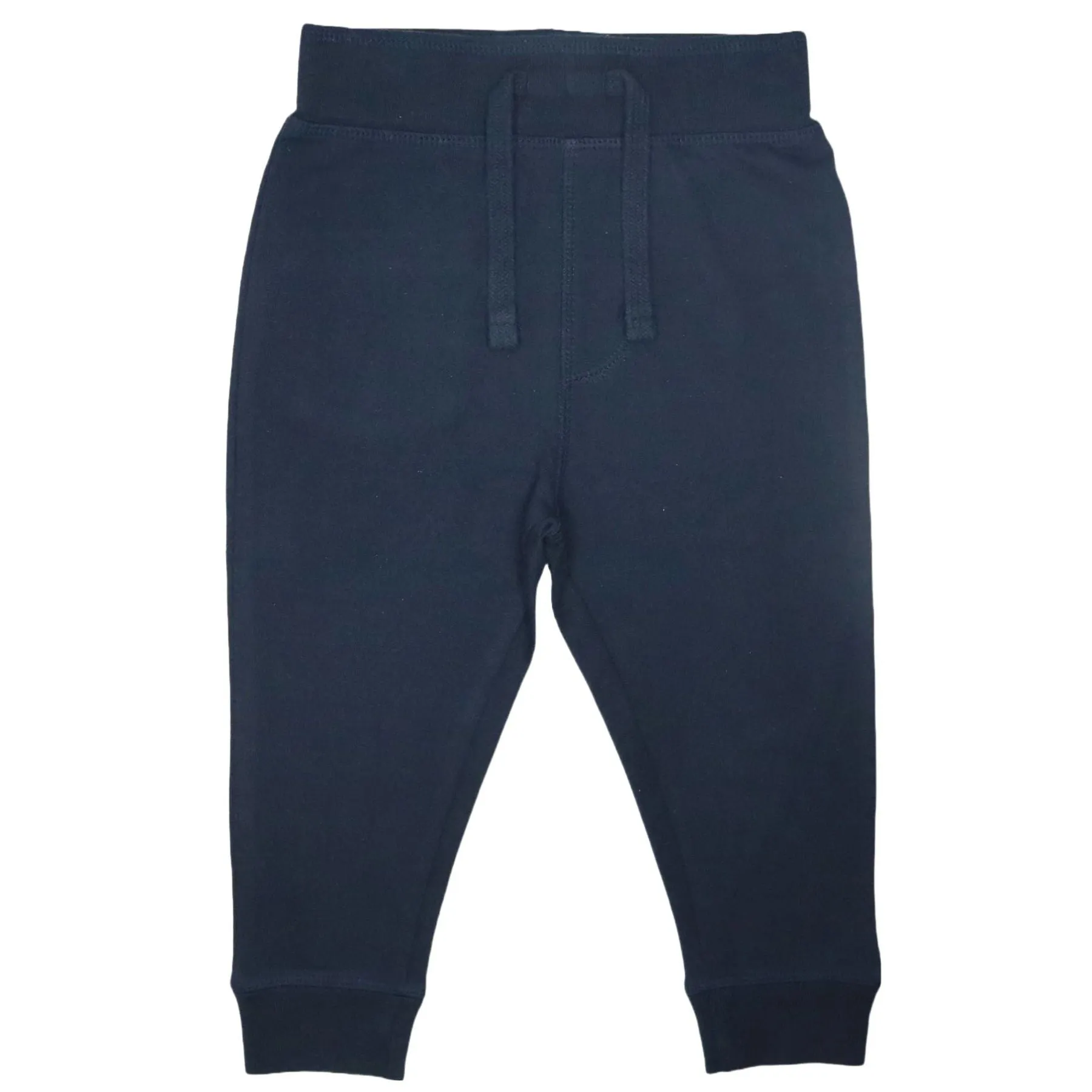 🎁Kids Solid Fleece Lined Jogger Pants - Navy