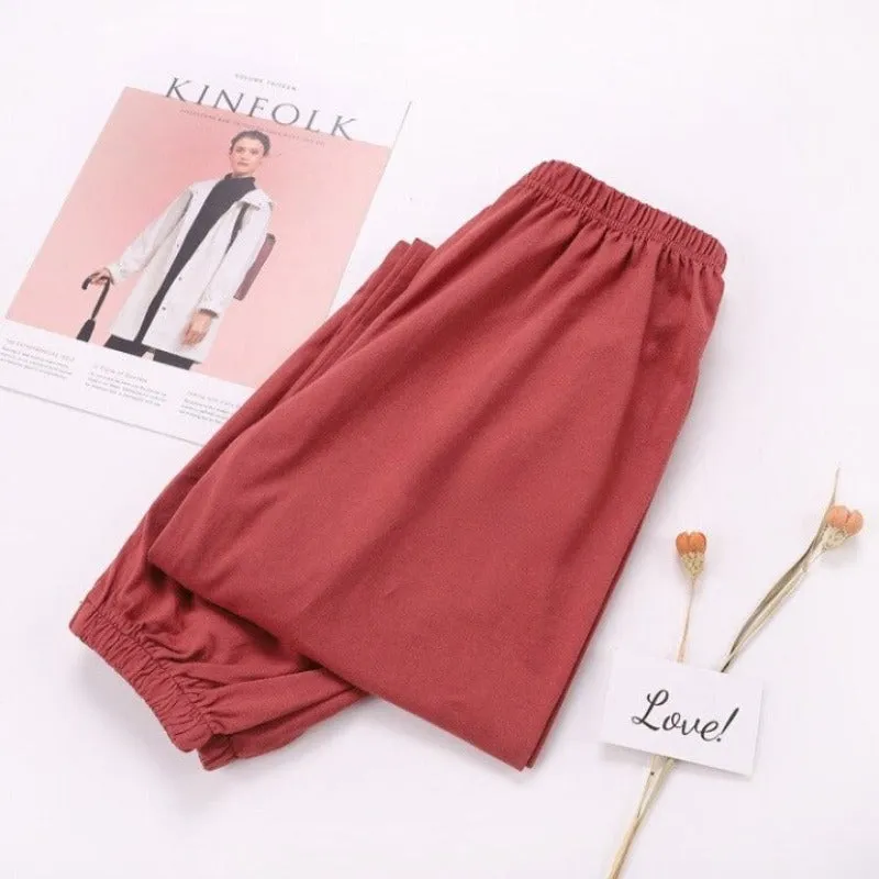 Ladies Plus Size Pyjama Pants