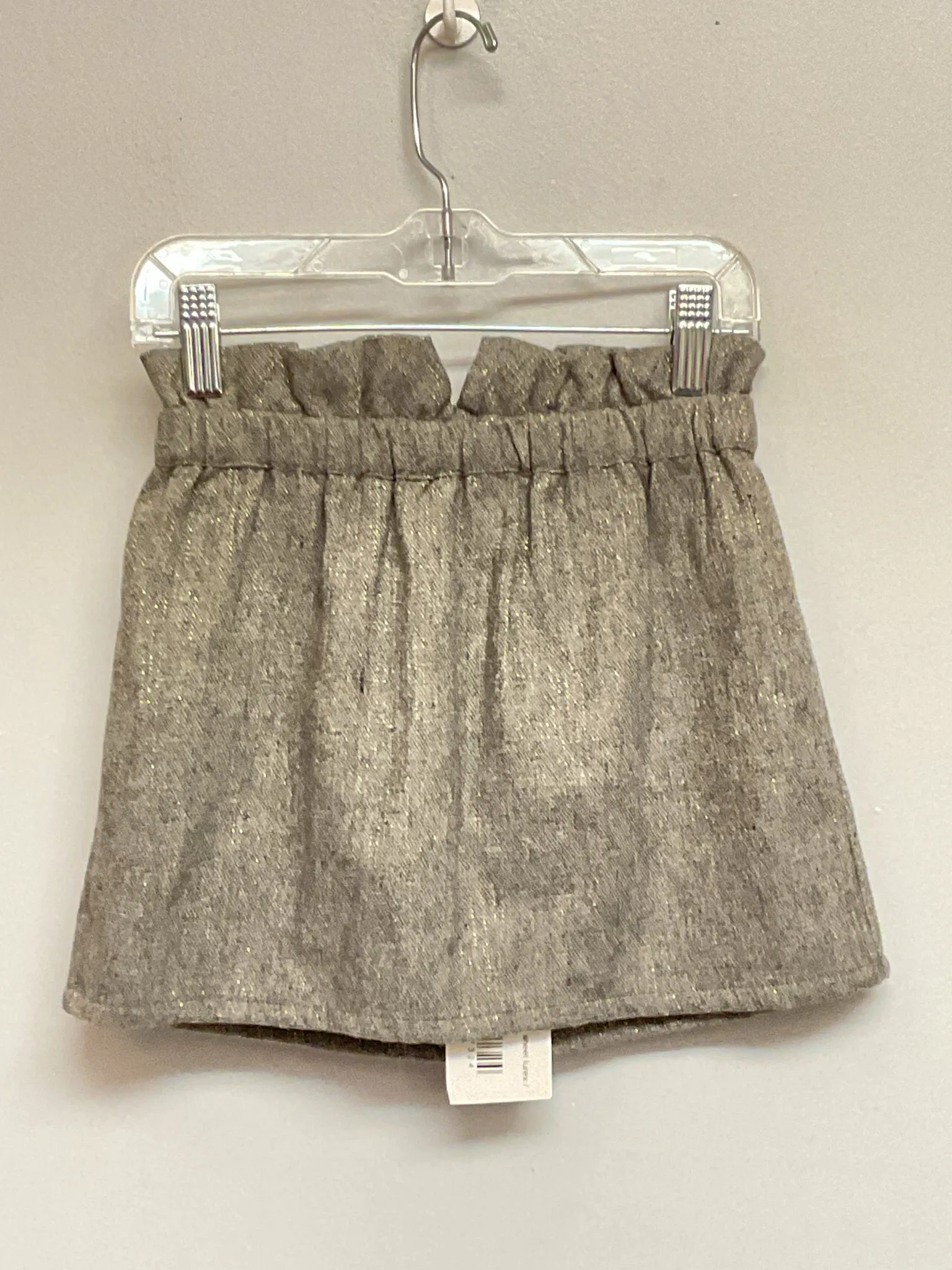 Louis Louise Size 8 Gray Wool & Polyester Big Girls Skirts
