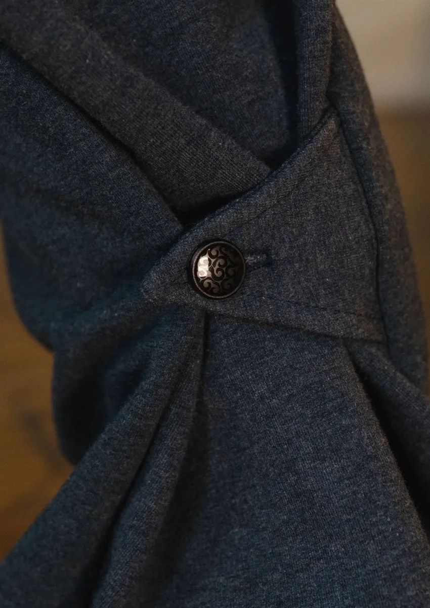 Marlene Wide Leg Lounge Pants in Heather Lake