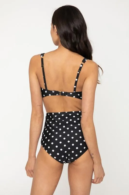 Rizzo Retro Inspired High Waist Bikini Set