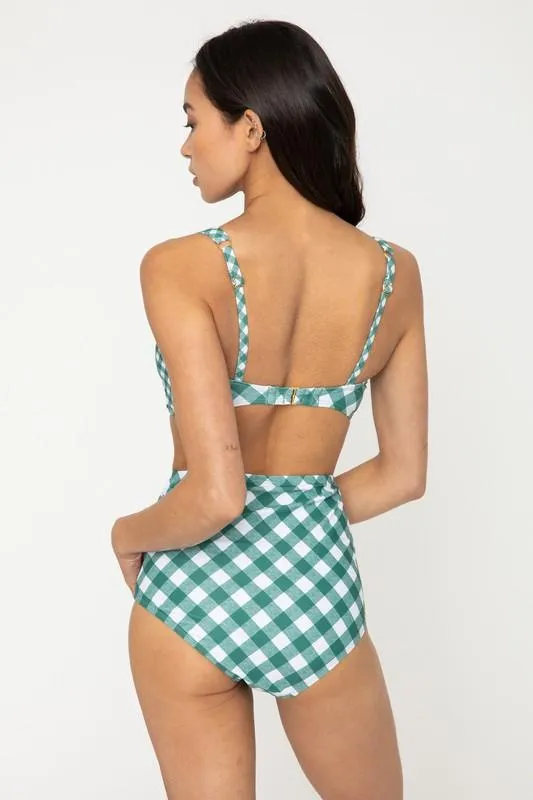Rizzo Retro Inspired High Waist Bikini Set