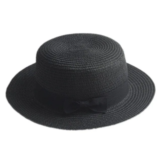 Toquilla Straw Flat Sun Hat