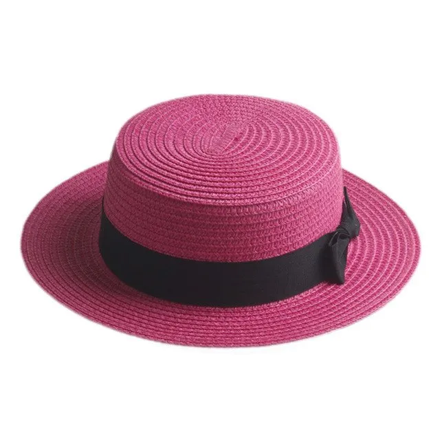 Toquilla Straw Flat Sun Hat