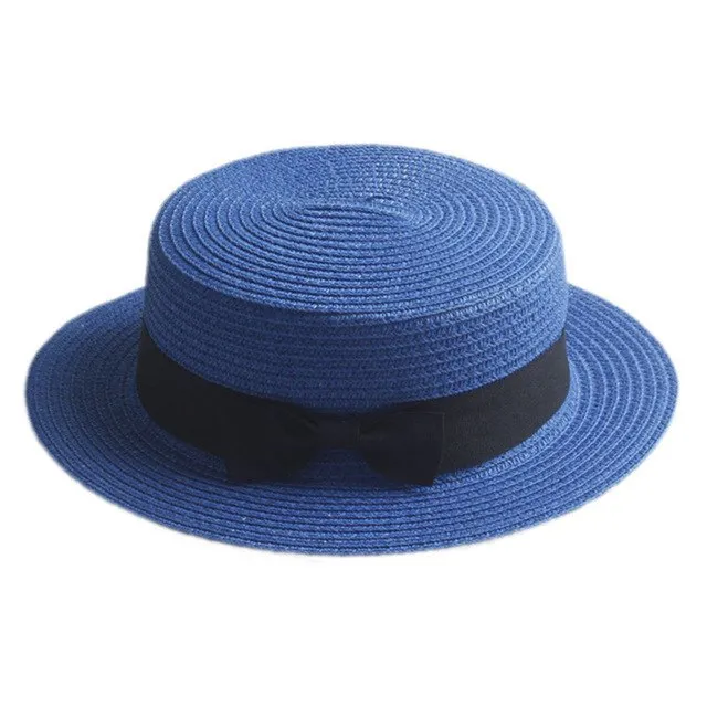 Toquilla Straw Flat Sun Hat