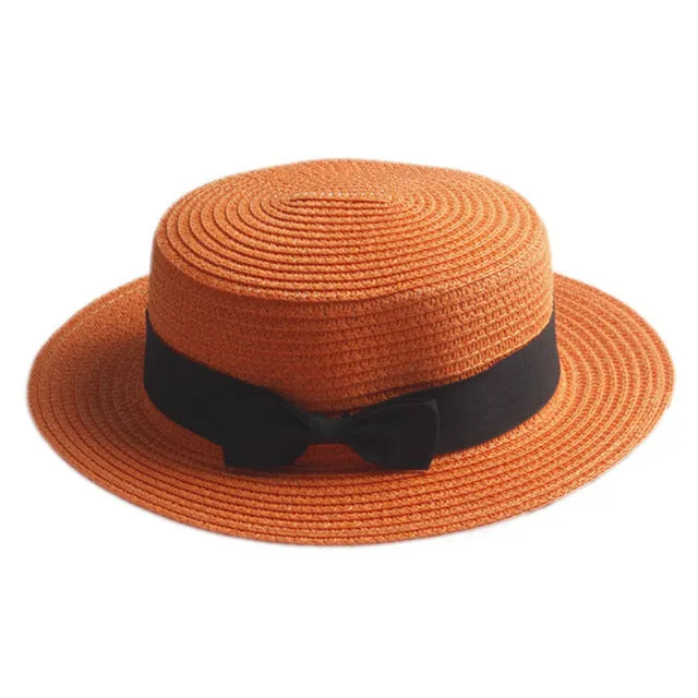 Toquilla Straw Flat Sun Hat