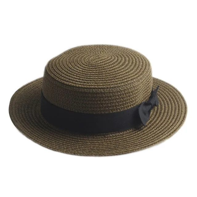 Toquilla Straw Flat Sun Hat