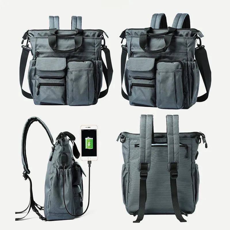 Tote Bag For Men Business Multifunctional Large Capacity Crossbody Bag