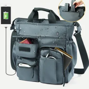 Tote Bag For Men Business Multifunctional Large Capacity Crossbody Bag