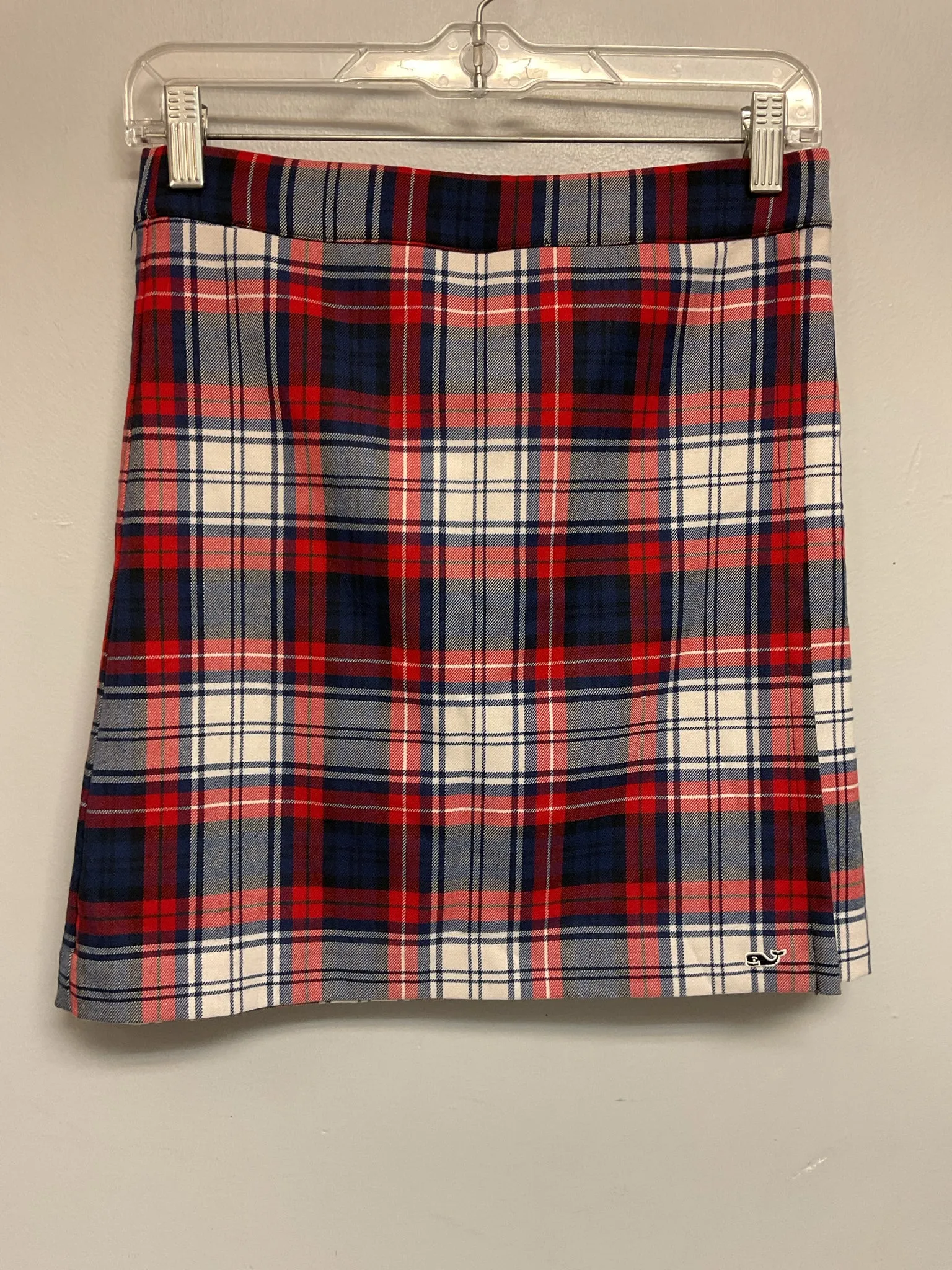 Vineyard Vines Size 14 Red, White & Blue Wool Blend Big Girls Skirts