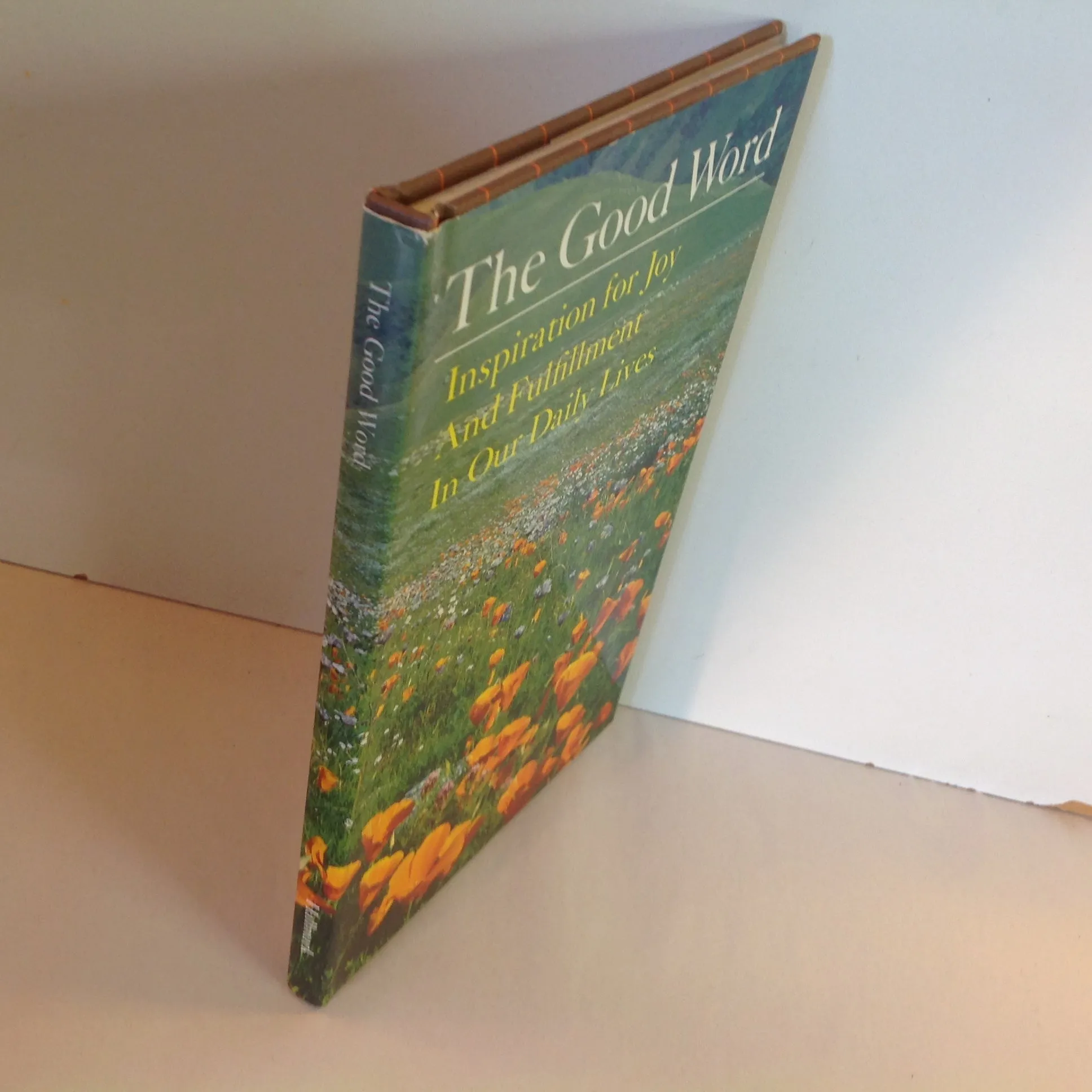 Vintage 1973 Hardcover Gift Book The Good Word: Inspiration for Joy and Fulfillment in Our Daily Lives Hallmark