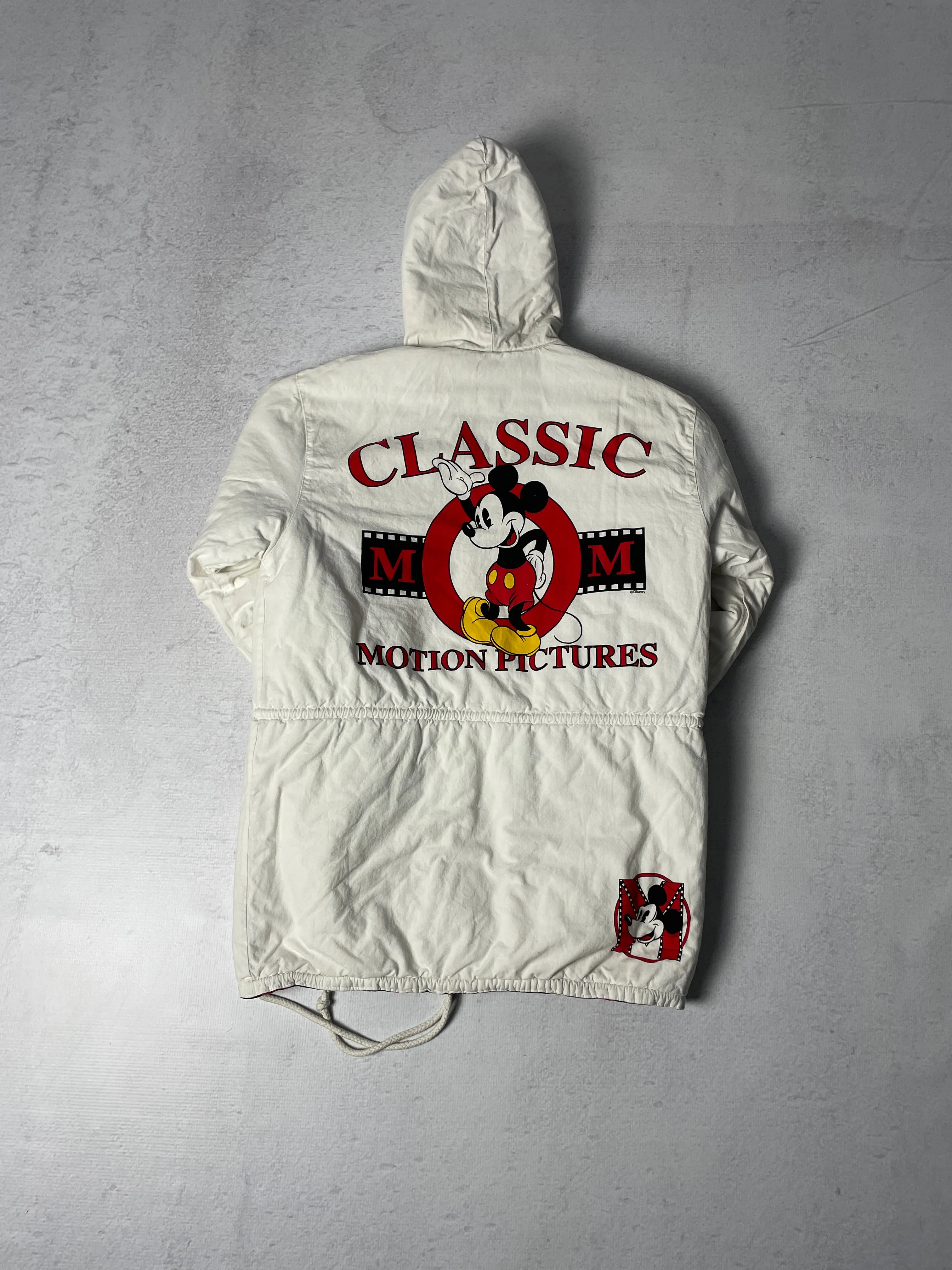 Vintage Disney Mickey Mouse Reversible Insulated Jacket - Women's Small