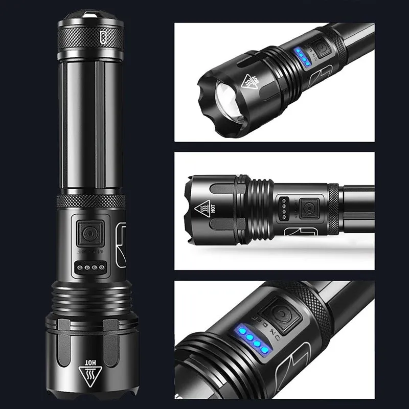 Waterproof military laser torch