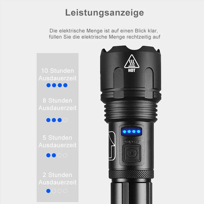 Waterproof military laser torch